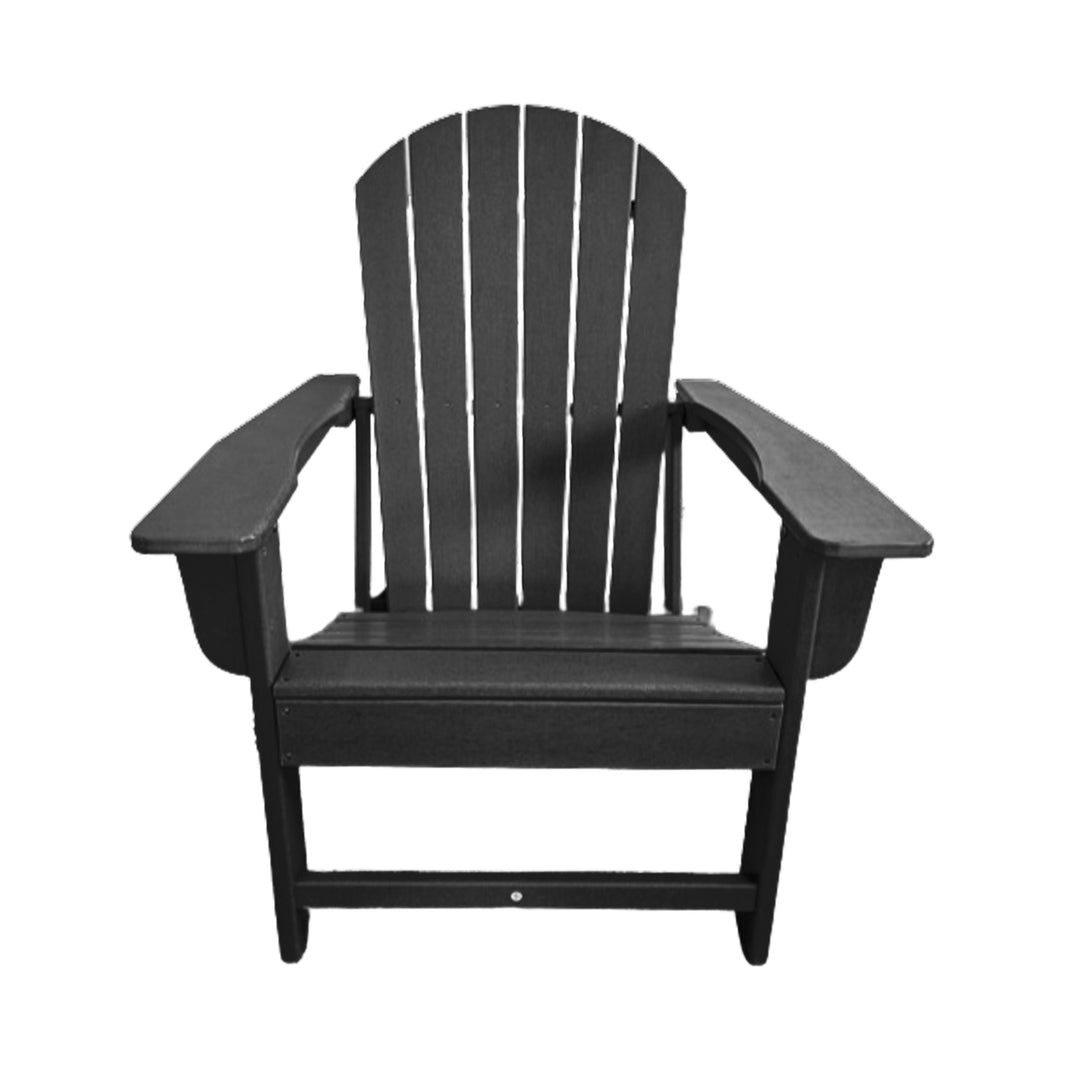 Folding Adirondack Chair Black