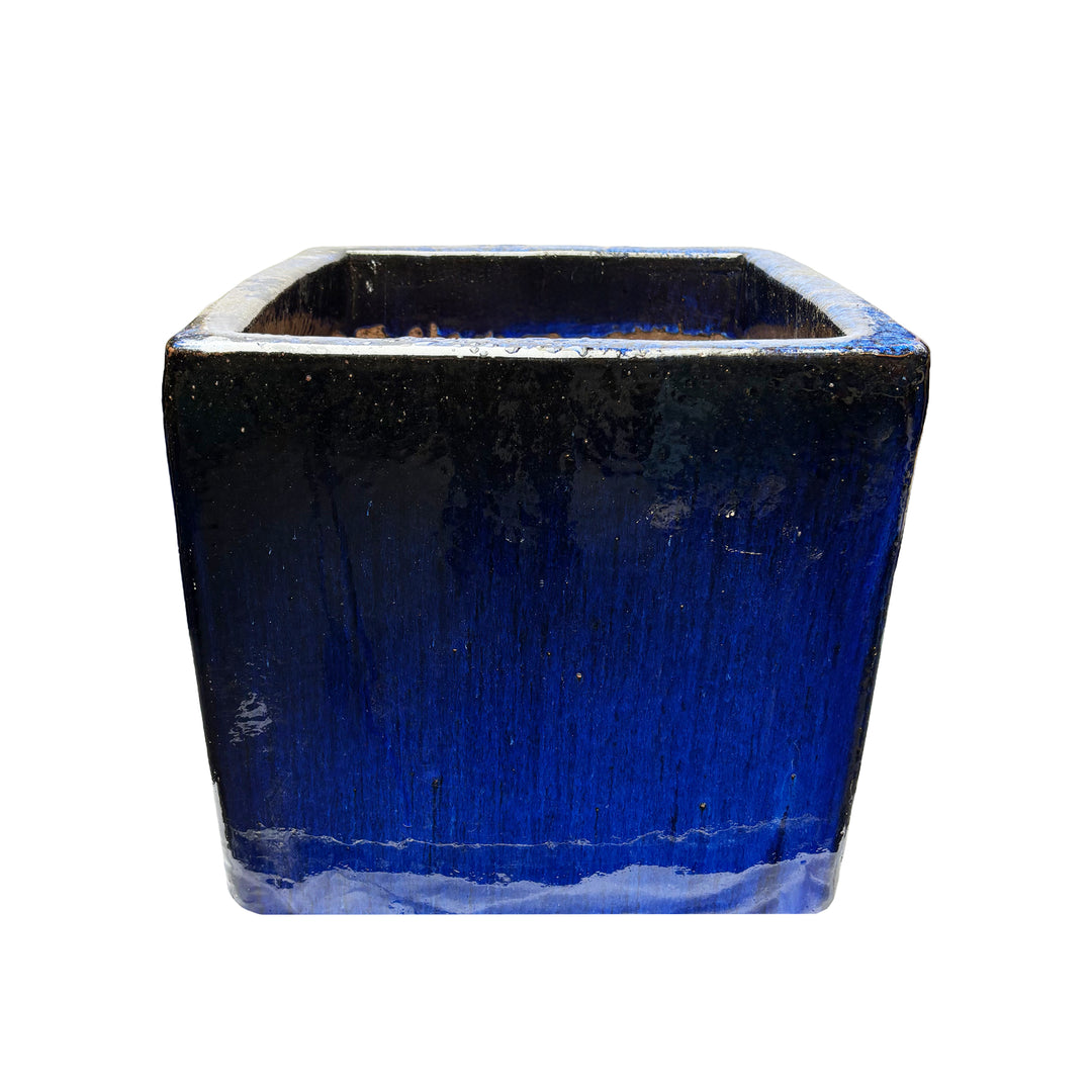 Low Cube Pot Running Blue