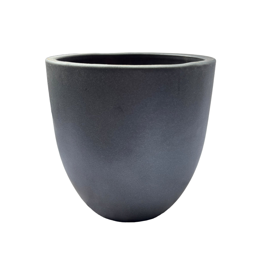 Classic Egg Pot Matte Black