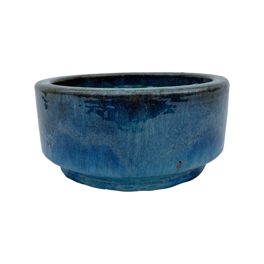 Low Round Ceramic Pot