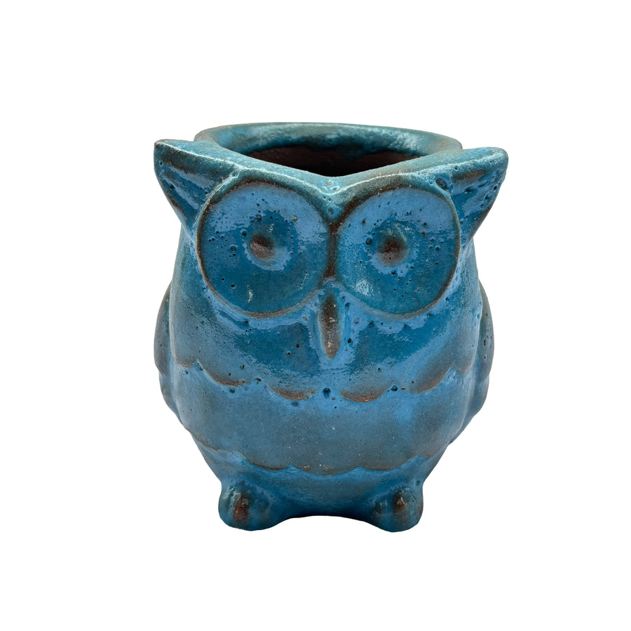 Ceramic Owl Planter