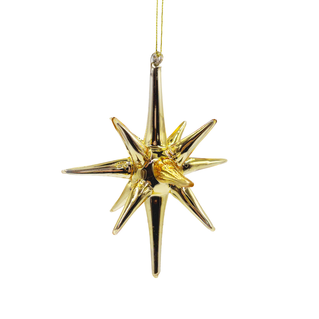Gold Starburst Ornament