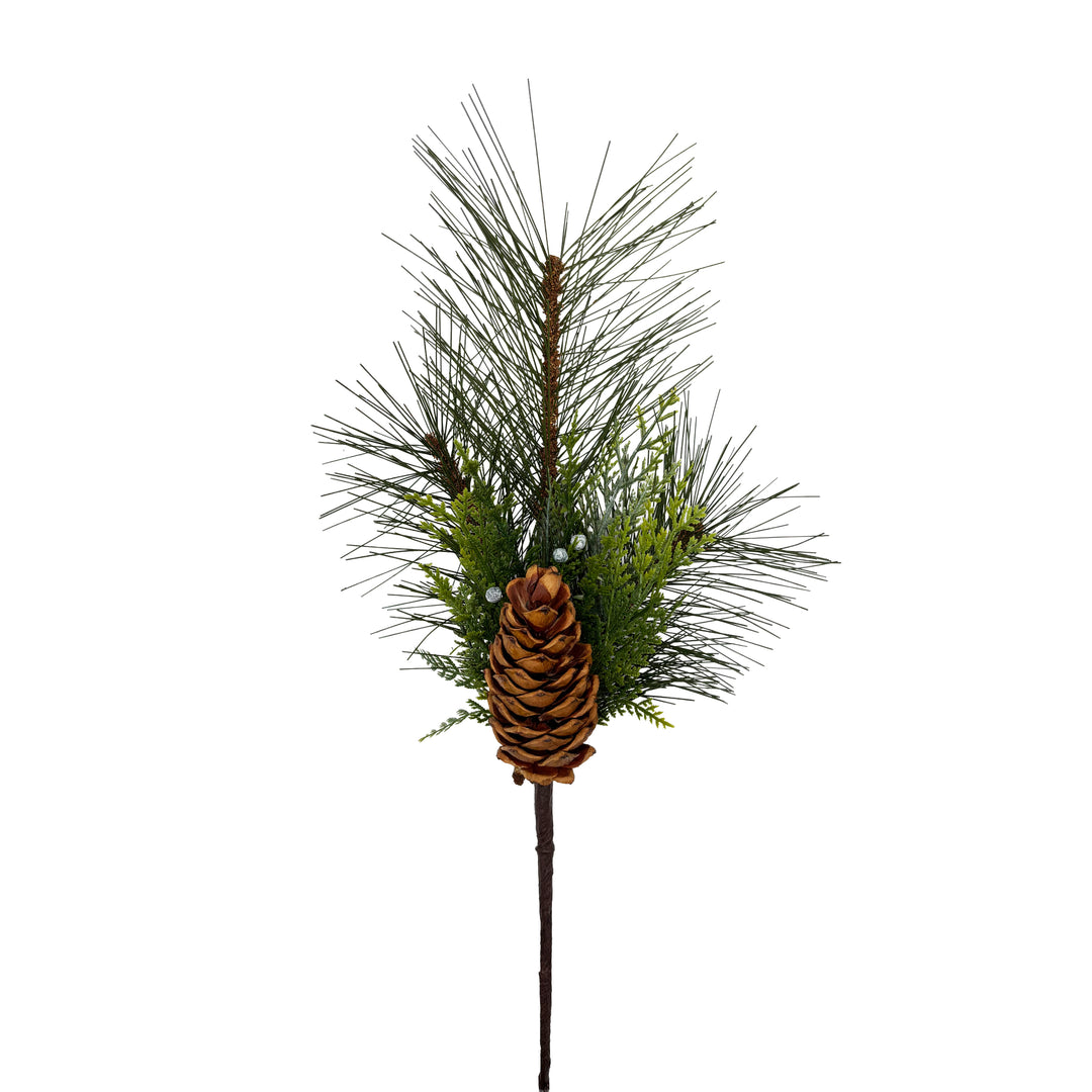 Pine and White Berry Spray