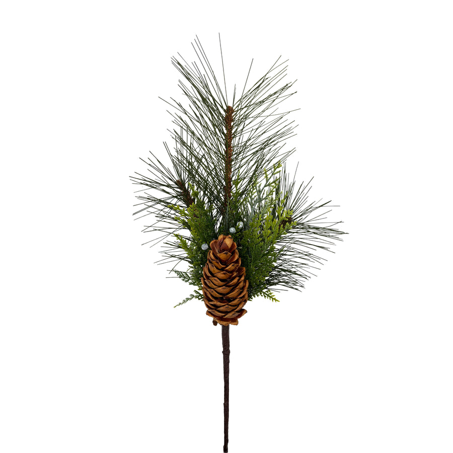 Pine and White Berry Spray