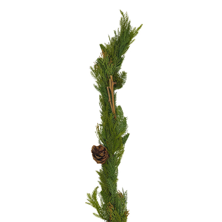 Real Touch Pine and Pinecone Collection Garland