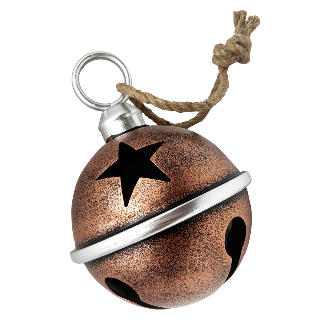 Copper Metal Bell Ornament