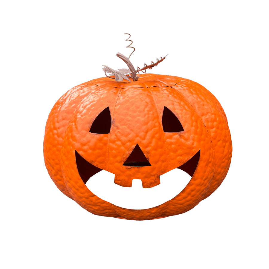 Metal Jack-O-Lantern