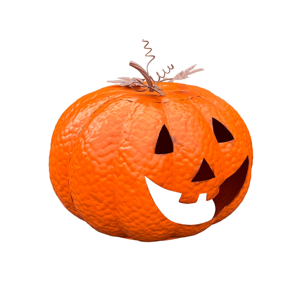 Metal Jack-O-Lantern