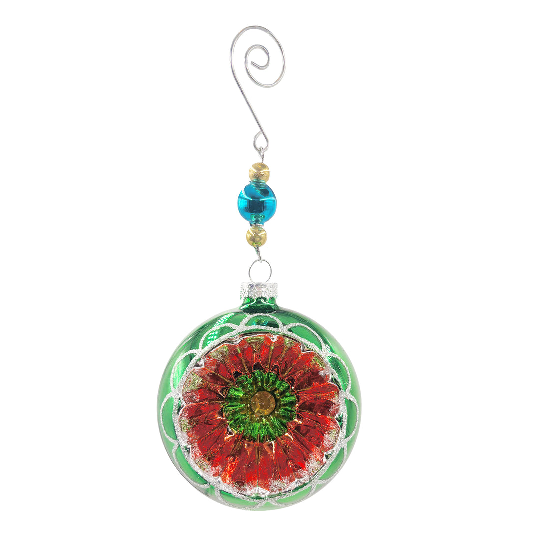 Glass Ball Reflector Ornament