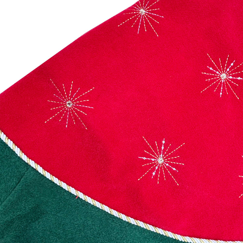 Red & Green Tree Skirt