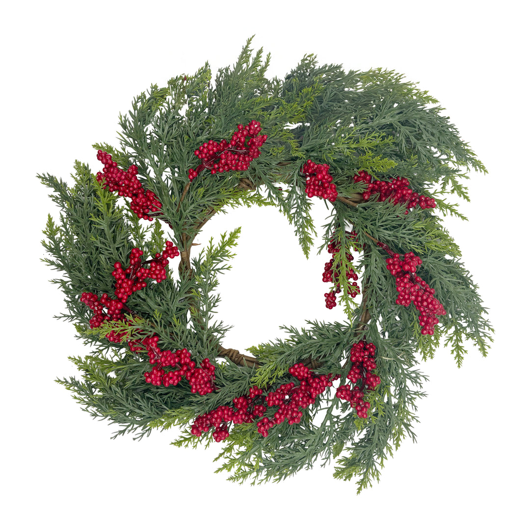 Cedar and Red Berry Collection Candle Ring