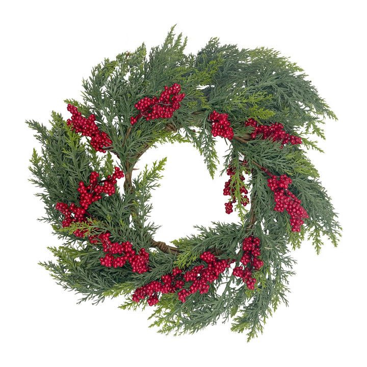 Cedar and Red Berry Collection Candle Ring
