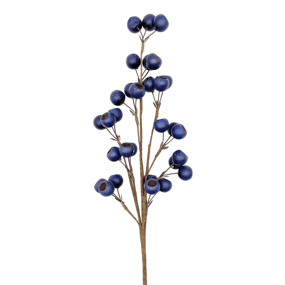Styrofoam Blue Berry Spray