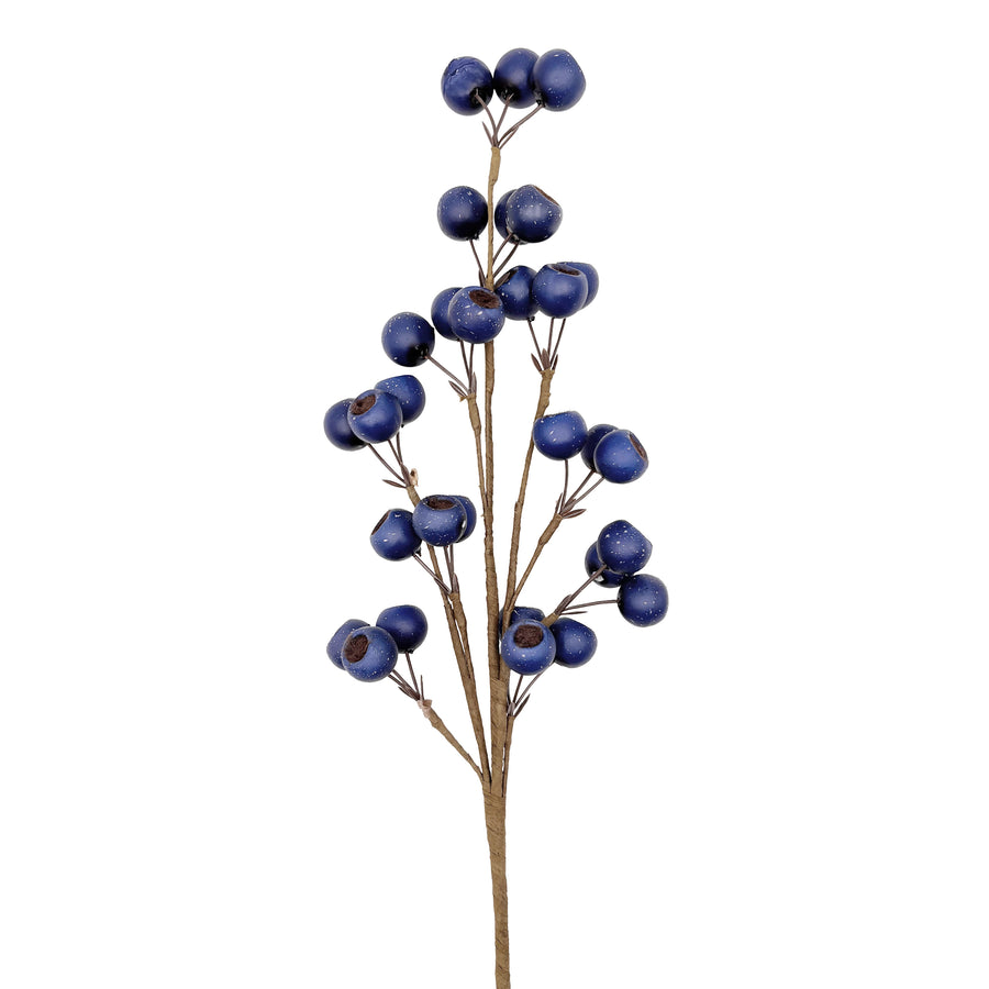 Styrofoam Blue Berry Spray