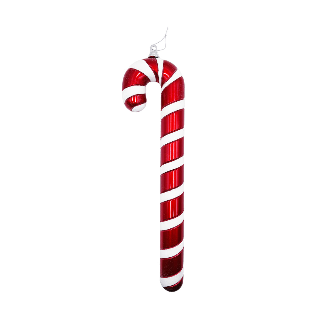 Plastic Candy Cane Ornament