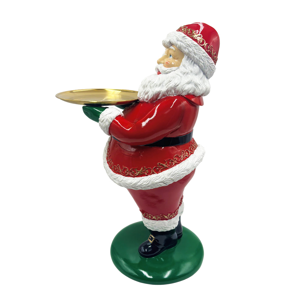 Santa Butler with Serving Tray