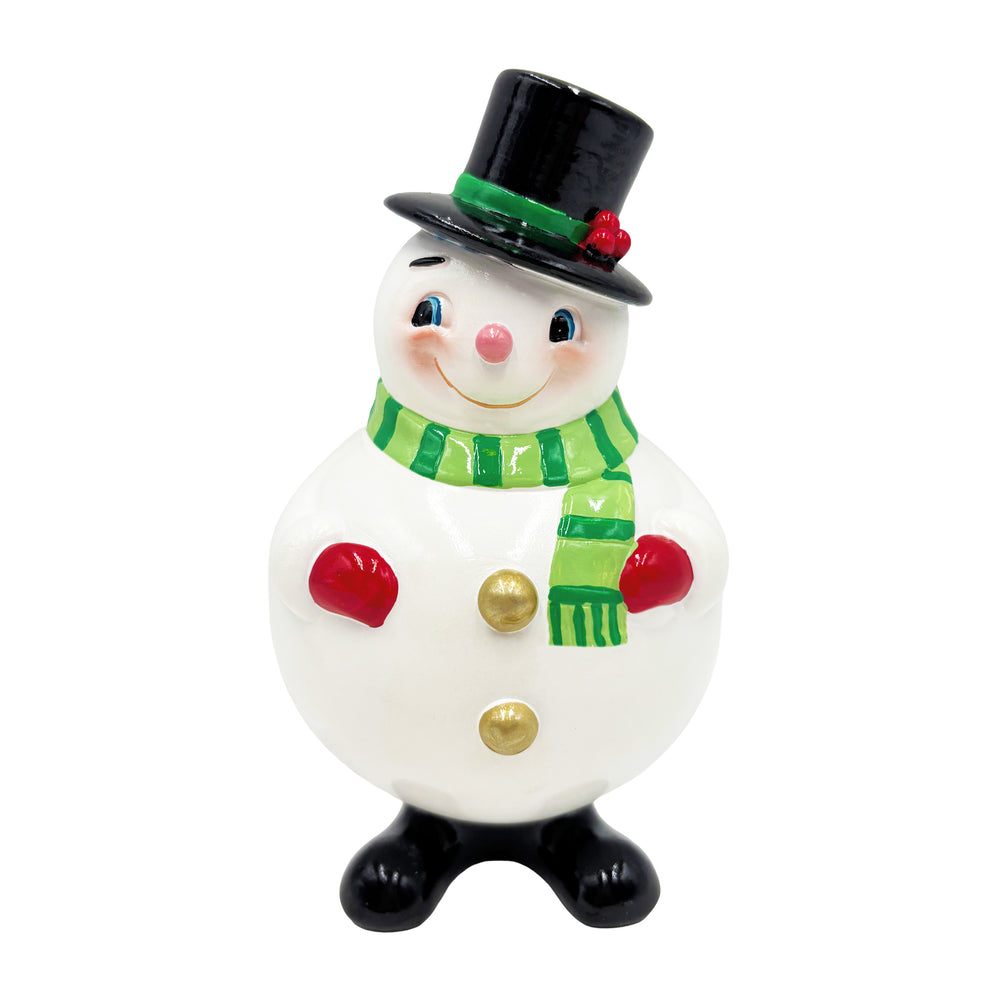 Holiday Santa & Snowman Figurines Snowman