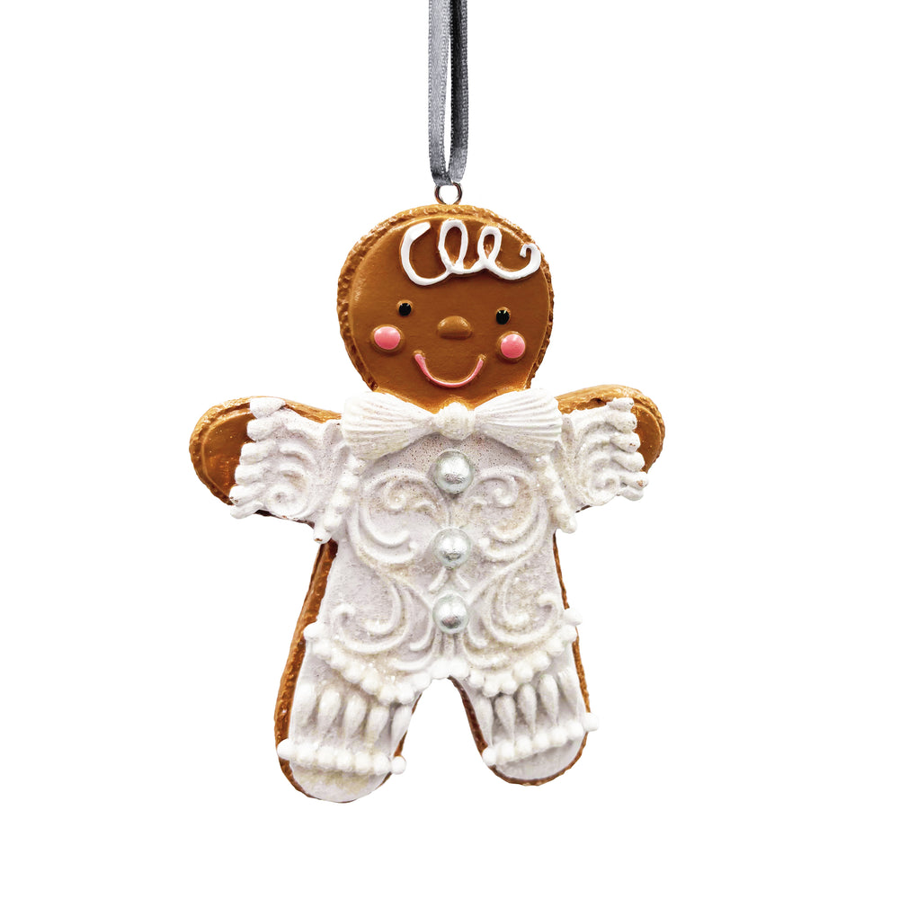 Gingerbread Boy & Girl Ornament Boy