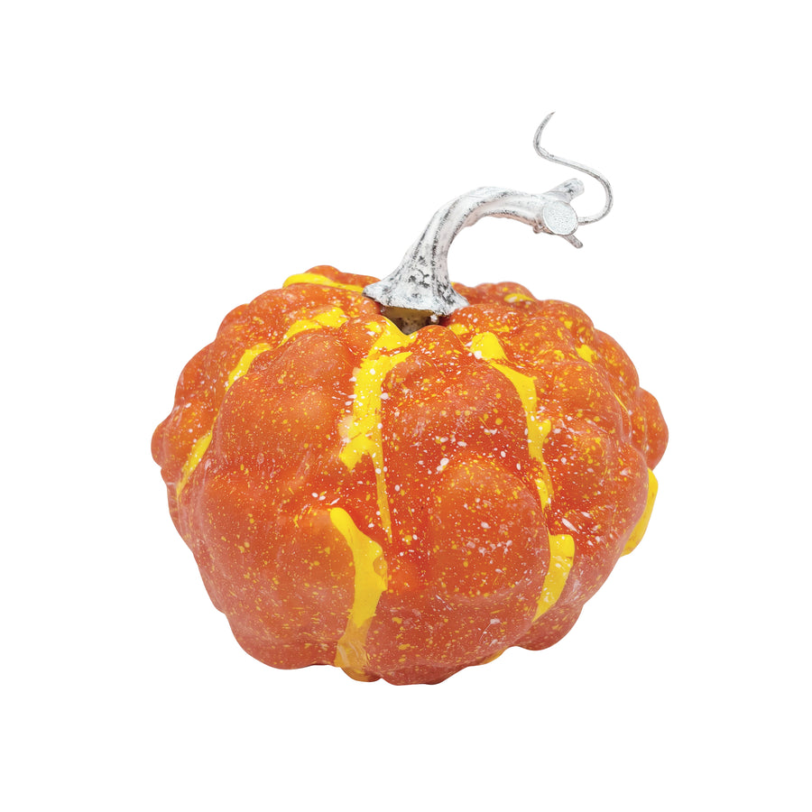 Artificial Pumpkin Bumpy Orange