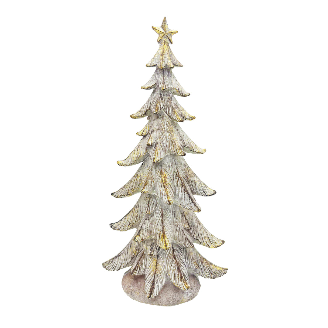 Frosted Wood Look Resin Tabletop Tree
