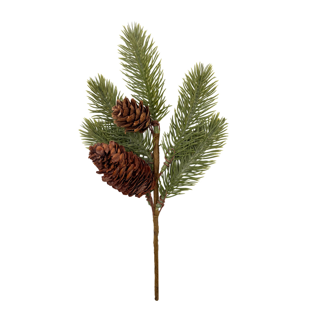 Lifelike Pine with Pinecone Pick