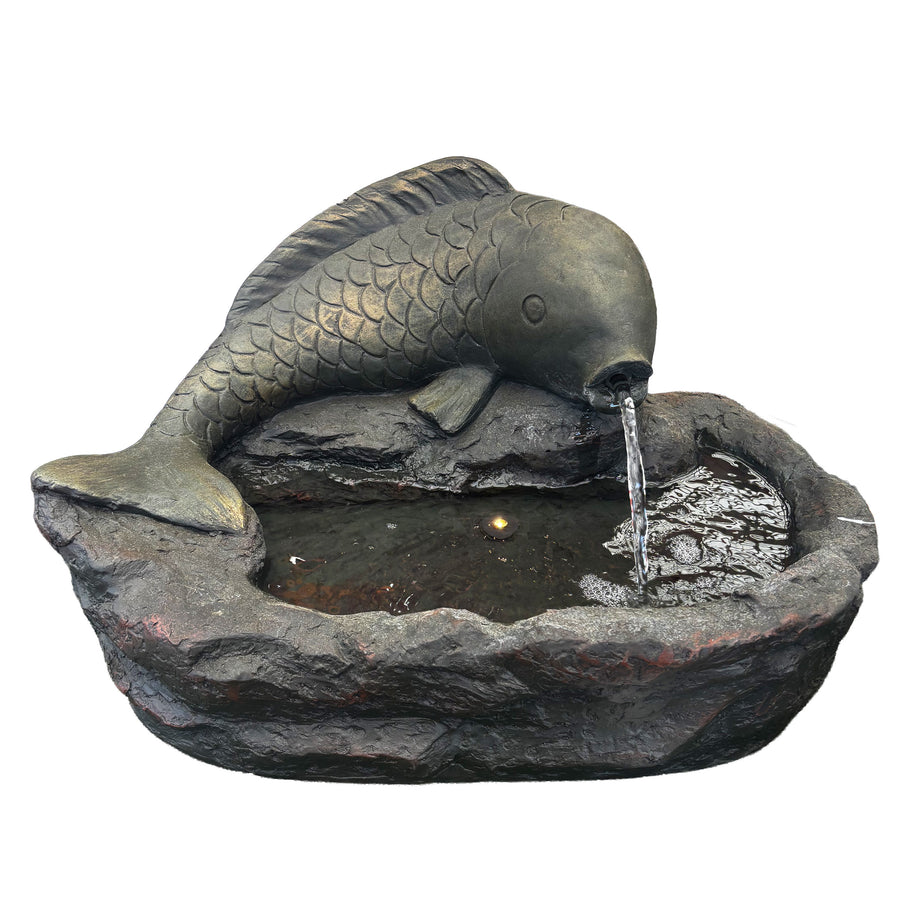 Fish Spitter Tabletop Fountain