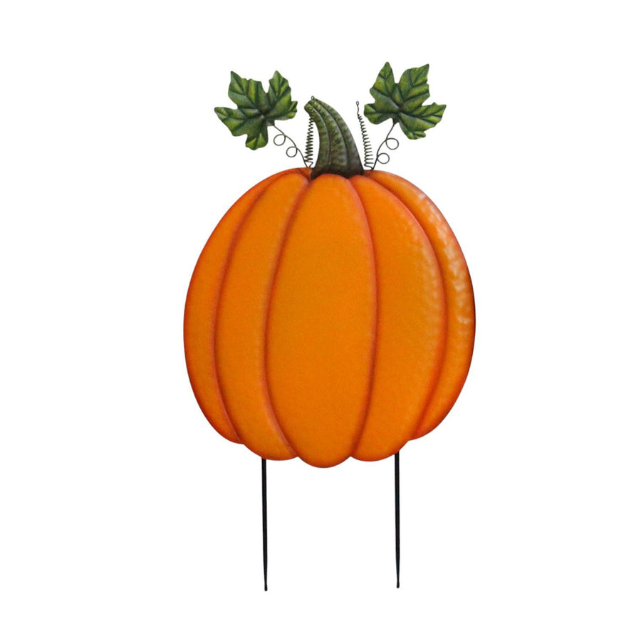 Harvest Pumpkin Yard Stake