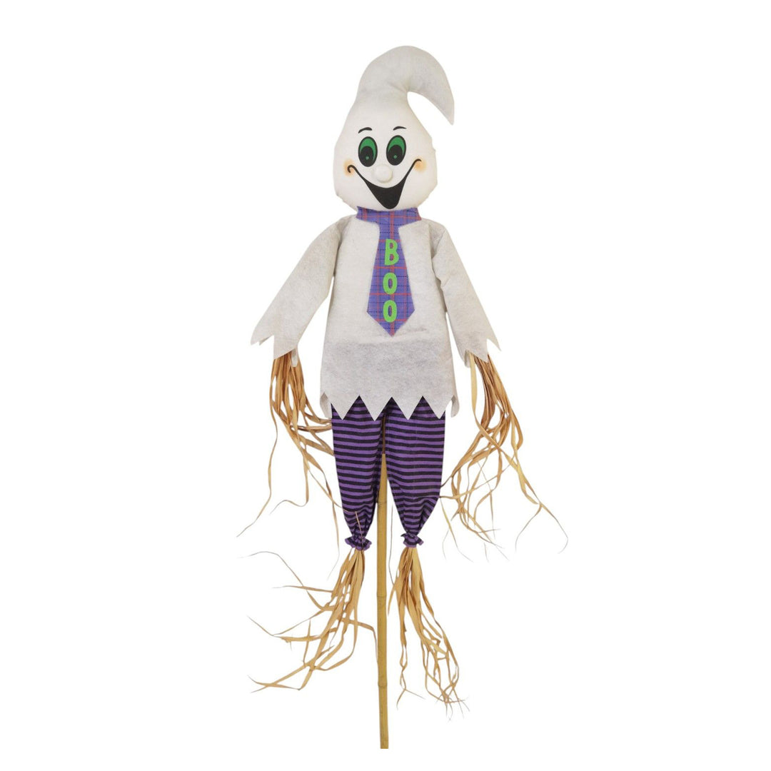 Scarecrow Ghost Boy In Purple Outfit