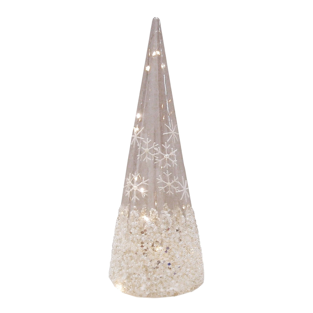 Battery Operated Beaded Cone Tree