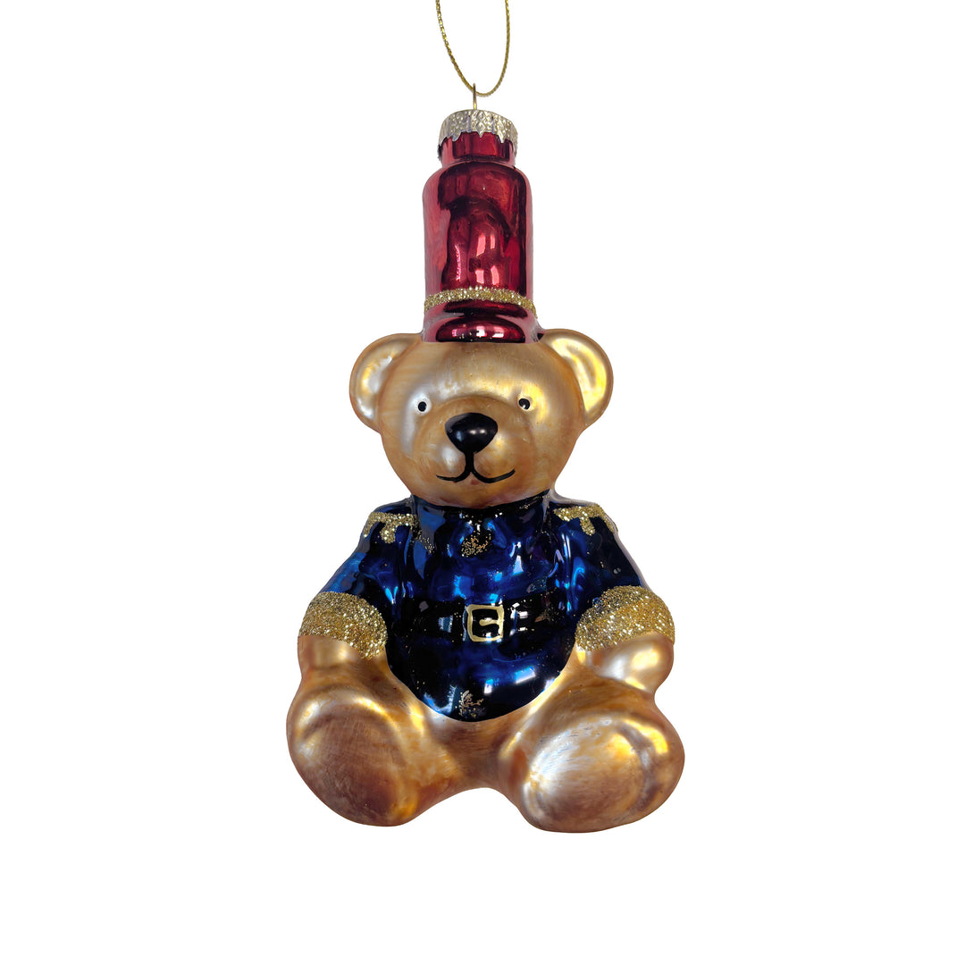 Bear with Top Hat Ornament