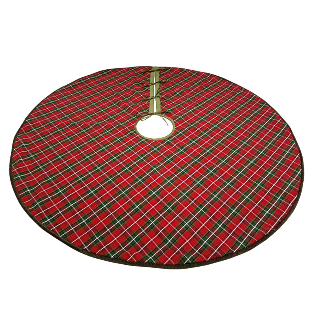 Holiday Plaid Tree Skirt