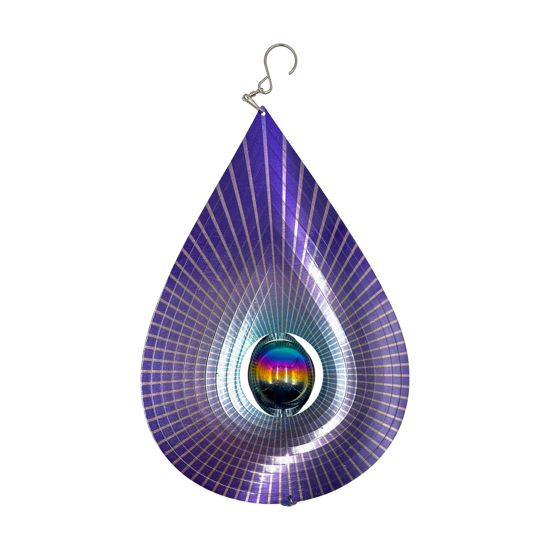 Multi-Color Teardrop Hanging Spinner
