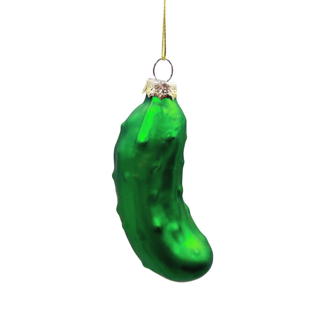 Glass Pickle Ornament