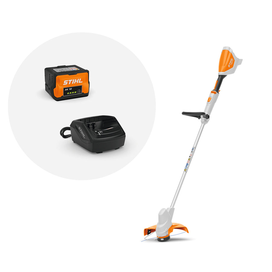 FSA 57 Battery Powered Grass Trimmer Set w/AK 20