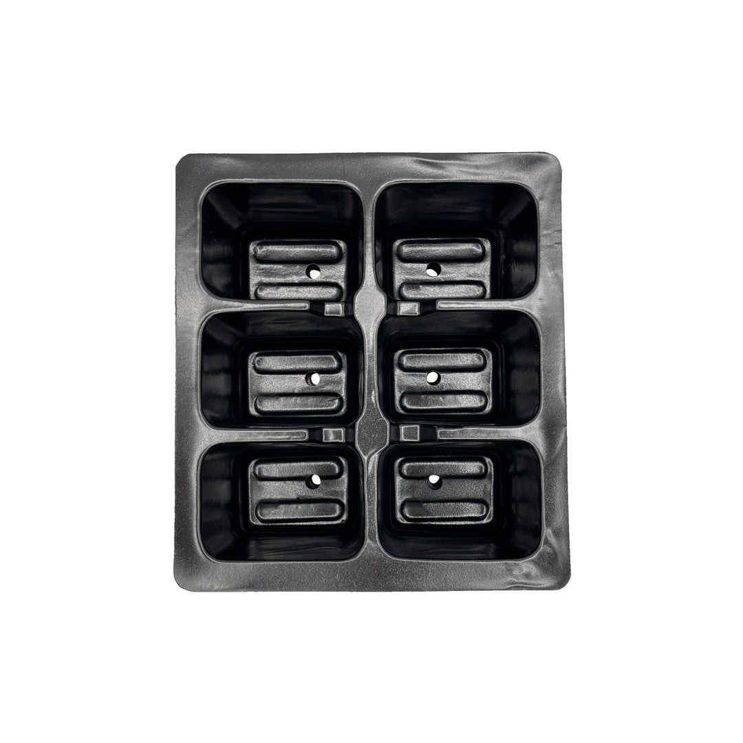 W&R Seeding Tray 6-Cup Strip, 3 Pack