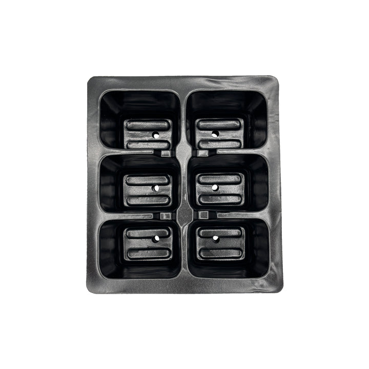 W&R Seeding Tray 6-Cup Strip, 3 Pack