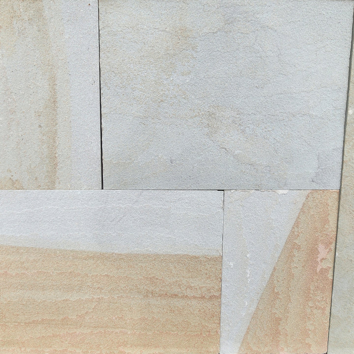 Pennsylvania Bluestone Paving-Thermal Rectangular Full Color