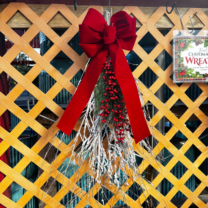 Fresh Evergreen Holiday Swags