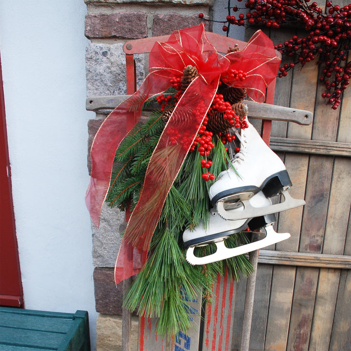 Fresh Evergreen Holiday Swags